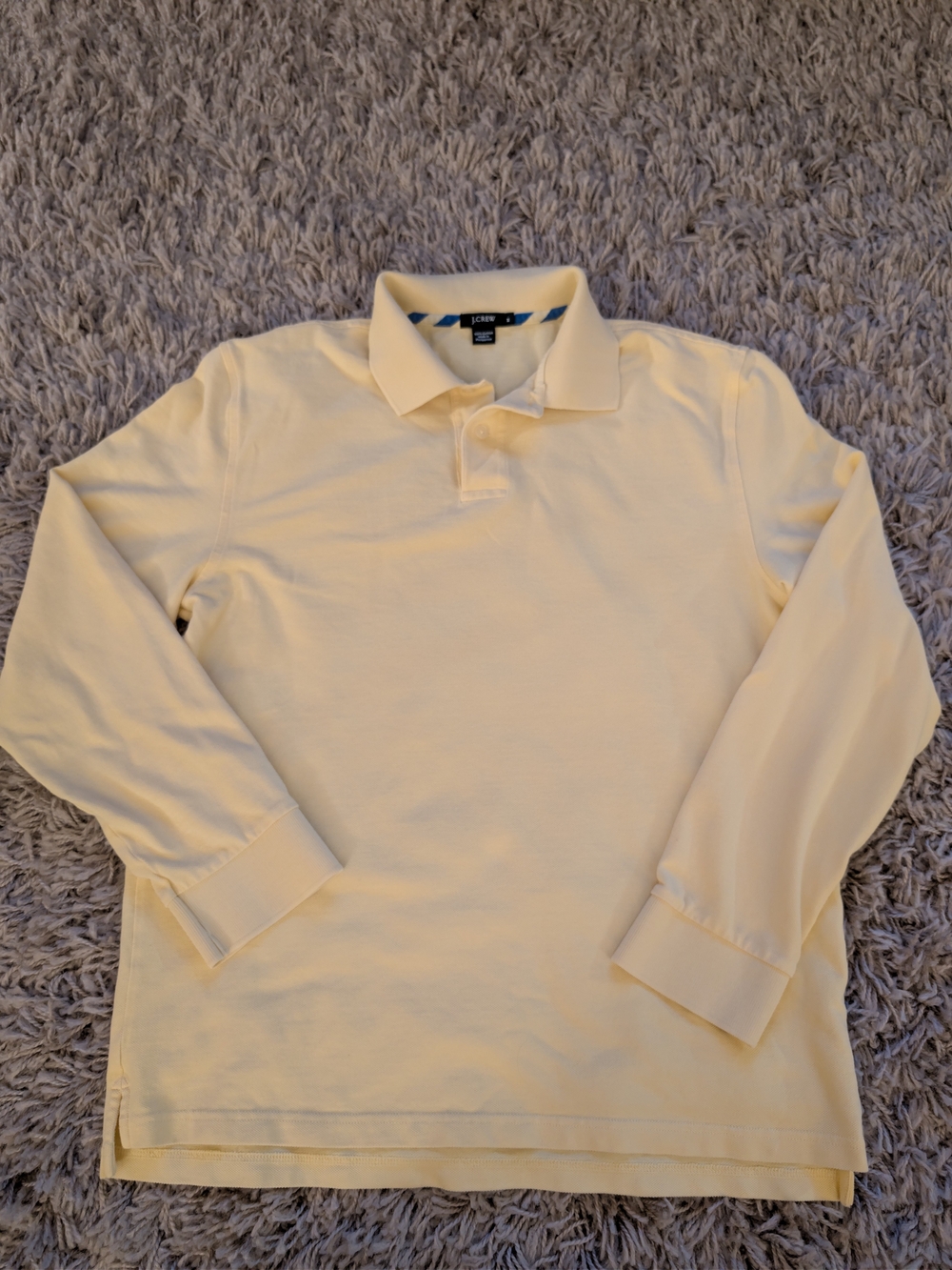 J.Crew Men’s Yellow Polo Shirt Size M – Short Sleeve